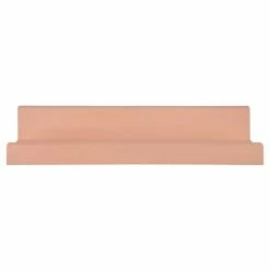 Stratton Home Decor Light Orange Floating Wall Shelf