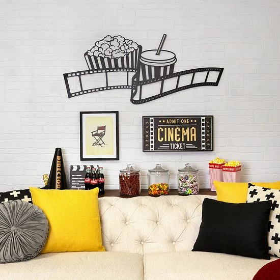 Stratton Home Decor Movie Treats Film Strip Wall Decor 2 Stratton Home Decor Movie Treats Film Strip Wall Decor - Image 2