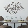 Stratton Home Decor Blowing Leaves Metal Wall Decor