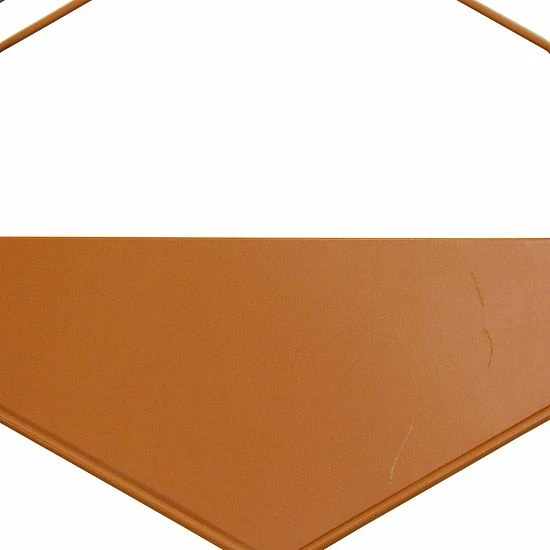 Stratton Home Decor Orange Metal Wall Planter 4 Stratton Home Decor Orange Metal Wall Planter - Image 4