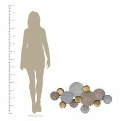 Stratton Home Decor Modern Pink And Gold Metal Plates Centerpiece Wall Decor -Stratton Home Decor shop unnamed file 1838