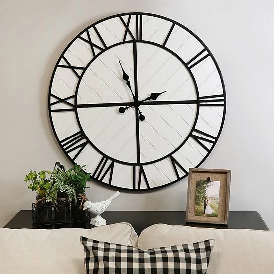 Stratton Home Decor Henry Wall Clock 2 Stratton Home Decor Henry Wall Clock - Image 2