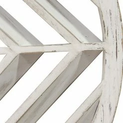 Stratton Home Decor White Wood Modern Medallion Wall Art -Stratton Home Decor shop unnamed file 1856