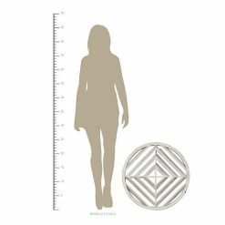 Stratton Home Decor White Wood Modern Medallion Wall Art -Stratton Home Decor shop unnamed file 1858