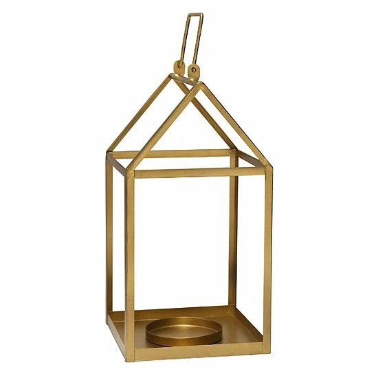 Stratton Home Decor Gold Finish Lantern 1 Stratton Home Decor Gold Finish Lantern
