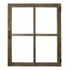 Stratton Home Decor Wood Windowpane Wall Decor