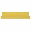 Stratton Home Decor Yellow Floating Wall Shelf