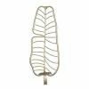 Stratton Home Decor Tropical Metallic Gold Leaf Wall Sconce