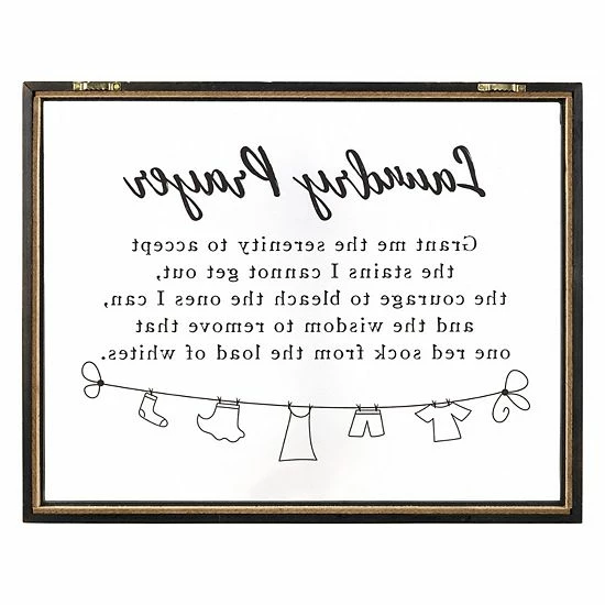 Stratton Home Decor Laundry Prayer Wall Art 5 Stratton Home Decor Laundry Prayer Wall Art - Image 5