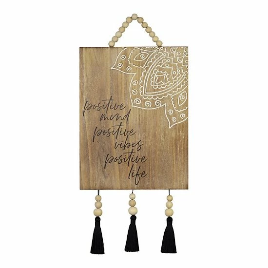 Stratton Home Decor Positive Mind Wall Art 1 Stratton Home Decor Positive Mind Wall Art