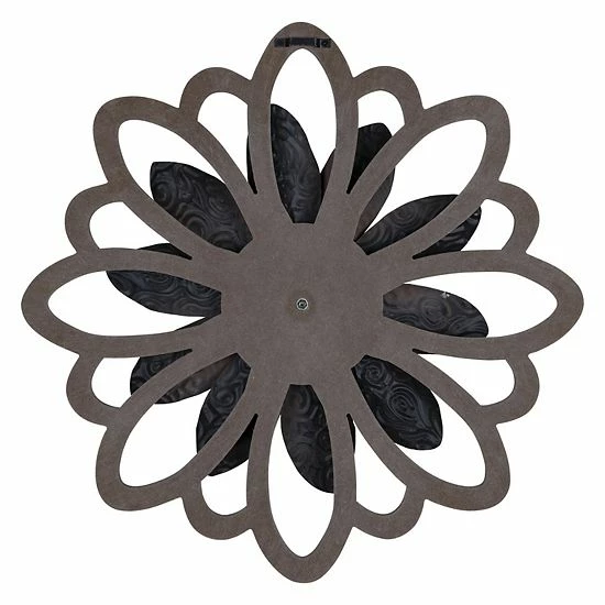 Stratton Home Decor Farmhouse Pink Embossed Metal Flower Wall Decor 3 Stratton Home Decor Farmhouse Pink Embossed Metal Flower Wall Decor - Image 3