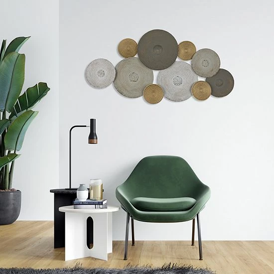 Stratton Home Decor Sienna Plates Wall Decor 2 Stratton Home Decor Sienna Plates Wall Decor - Image 2