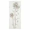 Stratton Home Decor Dandelion Metal Panel Wall Decor