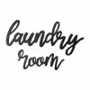 Stratton Home Decor Wood Laundry Room Script Wall Decor