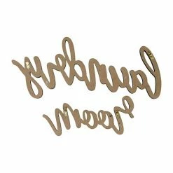 Stratton Home Decor Wood Laundry Room Script Wall Decor -Stratton Home Decor shop unnamed file 217