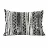 Stratton Home Decor Tribal Stripe Lumbar Pillow