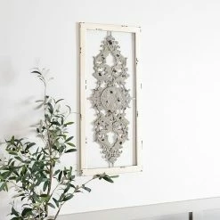 Stratton Home Decor "Grey Scroll Panel" Wall Decor -Stratton Home Decor shop unnamed file 228