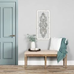 Stratton Home Decor "Grey Scroll Panel" Wall Decor -Stratton Home Decor shop unnamed file 229