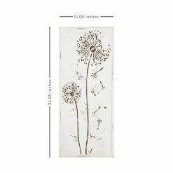 Stratton Home Decor Dandelion Metal Panel Wall Decor -Stratton Home Decor shop unnamed file 24
