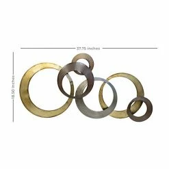 Stratton Home Decor Metallic Rings Wall Decor 12 Stratton Home Decor Metallic Rings Wall Decor -Stratton Home Decor shop unnamed file 252