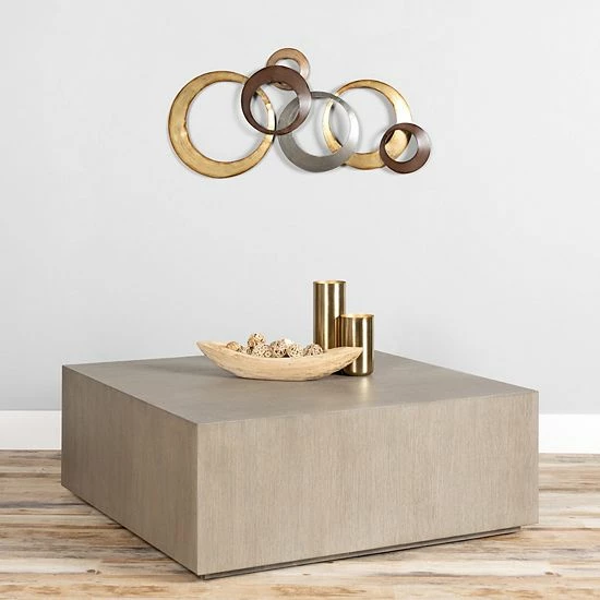 Stratton Home Decor Metallic Rings Wall Decor 7 Stratton Home Decor Metallic Rings Wall Decor - Image 7