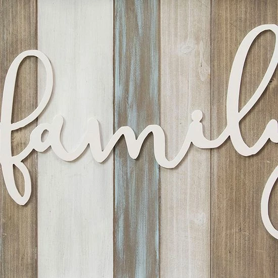 Stratton Home Decor "Family" Wood Wall Decor 3 Stratton Home Decor "Family" Wood Wall Decor - Image 3