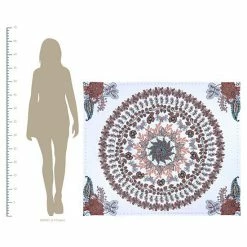 Stratton Home Decor Boho Floral Medallion Wall Tapestry -Stratton Home Decor shop unnamed file 314