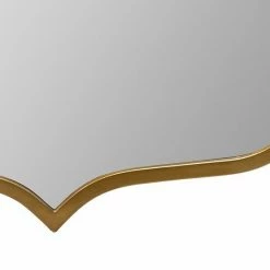 Stratton Home Decor 36" Hillary Gold Metal Mirror -Stratton Home Decor shop unnamed file 317