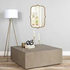 Stratton Home Decor 36" Hillary Gold Metal Mirror -Stratton Home Decor shop unnamed file 321