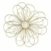 Stratton Home Decor "Gold Wire Flower" Wall Decor