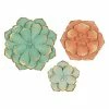 Stratton Home Decor Tricolor Floral Wall Decor 3-piece Set