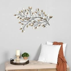 Stratton Home Decor Blowing Leaves Metal Wall Art -Stratton Home Decor shop unnamed file 397