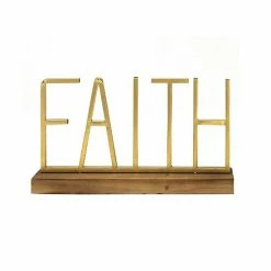 Stratton Home Decor Faith Table Decor