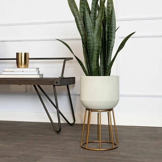 Stratton Home Decor Soho Metal Plant Stand 5 Stratton Home Decor Soho Metal Plant Stand - Image 5