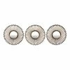 Stratton Home Decor Sunburst Round Wall Mirror 3-piece Set