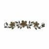 Stratton Home Decor Floral Metal & Wood Wall Decor