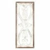 Stratton Home Decor Heart And Fleur Wood Panel Wall Decor