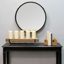 Stratton Home Decor Rustic 5-Opening Candleholder Table Decor -Stratton Home Decor shop unnamed file 534