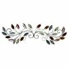 Stratton Home Decor Multi Leaf Scroll Wall Art