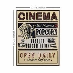 Stratton Home Decor Vintage Inspired Cinema Wall Art -Stratton Home Decor shop unnamed file 574