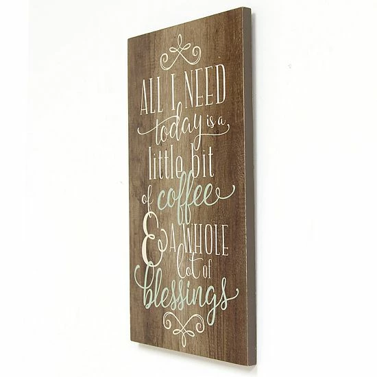 Stratton Home Decor ''Coffee And Blessings'' Wall Art 5 Stratton Home Decor ''Coffee And Blessings'' Wall Art - Image 5