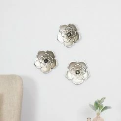 Stratton Home Decor Flower Wall Decor 3-piece Set -Stratton Home Decor shop unnamed file 591