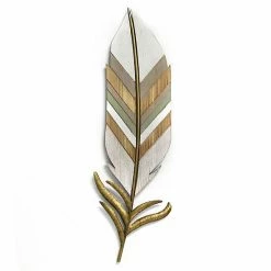Stratton Home Decor Boho Feather Wall Decor