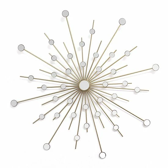 Stratton Home Decor Mirrored Starburst Wall Decor 2 Stratton Home Decor Mirrored Starburst Wall Decor - Image 2