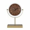 Stratton Home Decor Modern 13" Emmett Table Clock
