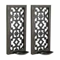 Stratton Home Decor Set Of 2 Boho Laser Cut Sconce -Stratton Home Decor shop unnamed file 616
