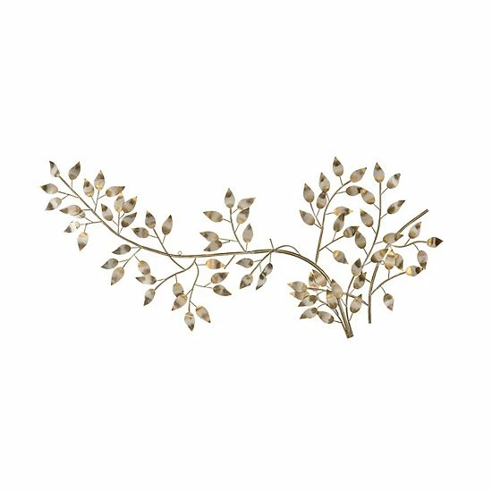 Stratton Home Decor Flowing Leaves Metal Wall Decor 1 Stratton Home Decor Flowing Leaves Metal Wall Decor