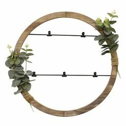 Stratton Home Decor Eucalyptus Photo Holder Wall Decor