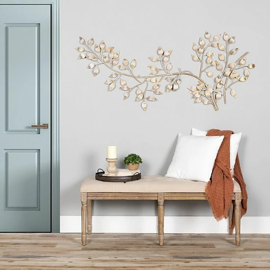 Stratton Home Decor Flowing Leaves Metal Wall Decor 7 Stratton Home Decor Flowing Leaves Metal Wall Decor - Image 7