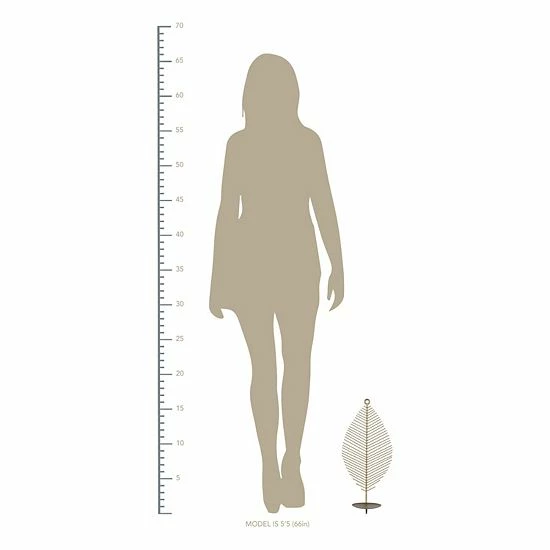 Stratton Home Decor Traditional Medium Matte Gold Leaf Wall Sconce 4 Stratton Home Decor Traditional Medium Matte Gold Leaf Wall Sconce - Image 4